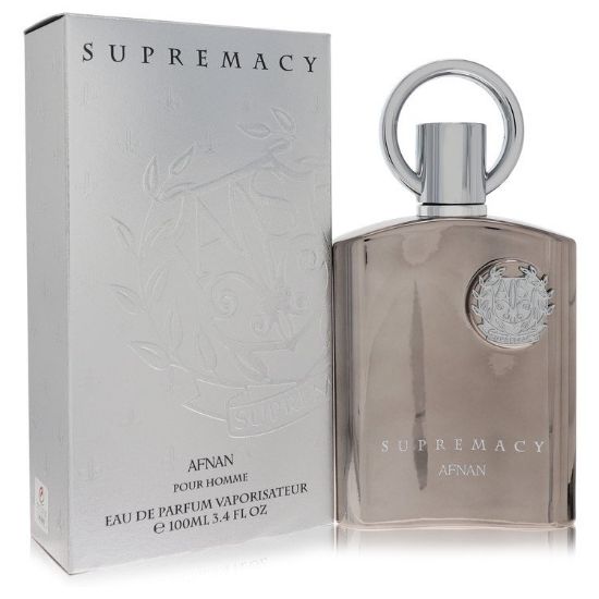 Supremacy Silver by Afnan Eau De Parfum Spray 3.4 oz for Men