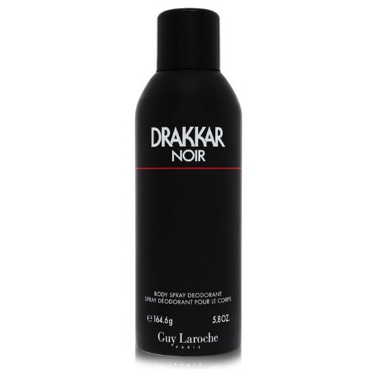 Drakkar Noir by Guy Laroche Deodorant Body Spray 5.8 oz for Men