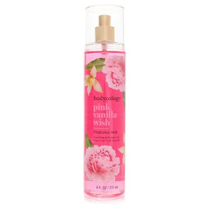 Bodycology Pink Vanilla Wish by Bodycology Fragrance Mist Spray 8 oz for Women