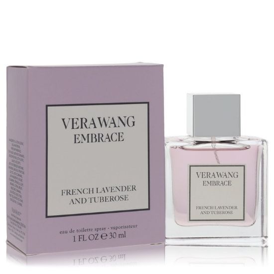 Vera Wang Embrace French Lavender and Tuberose by Vera Wang Eau De Toilette Spray 1 oz for Women