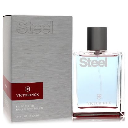 Swiss Army Steel by Victorinox Eau De Toilette Spray   3.4 oz for Men