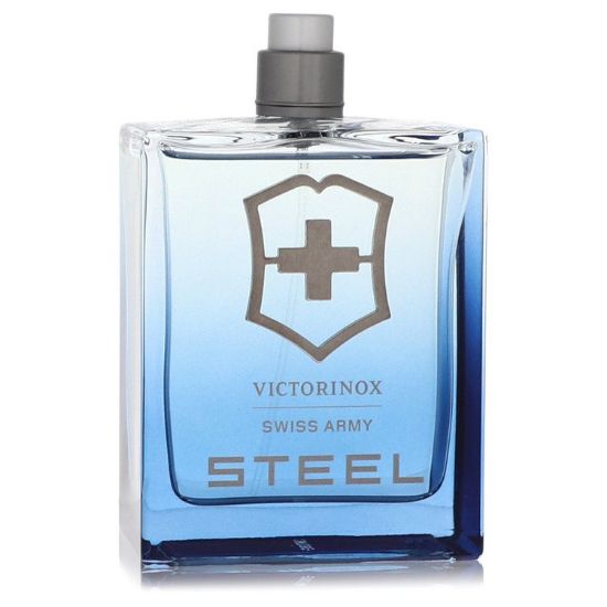 Swiss Army Steel by Victorinox Eau De Toilette Spray (Tester) 3.4 oz for Men