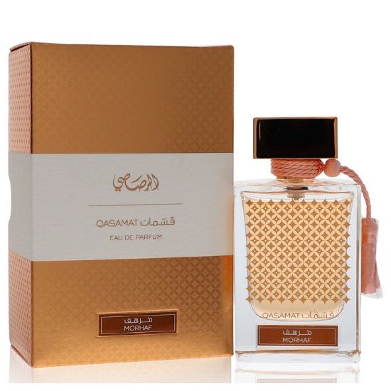Rasasi Qasamat Morhaf by Rasasi Eau De Parfum Spray (Unisex) 2.2 oz for Women