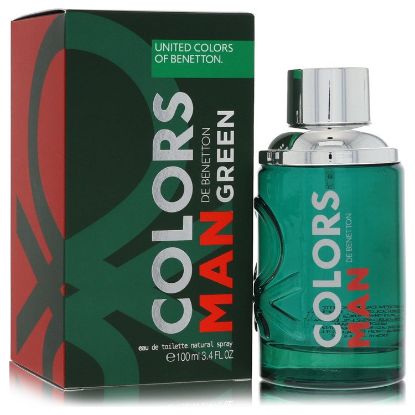 Colors De Benetton Green by Benetton Eau De Toilette Spray 3.4 oz for Men