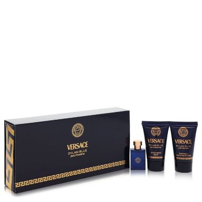 Versace Pour Homme Dylan Blue by Versace Gift Set -- for Men