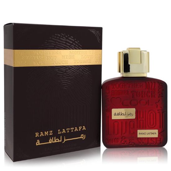 Lattafa Ramz Gold by Lattafa Eau De Parfum Spray (Unisex) 3.4 oz for Women