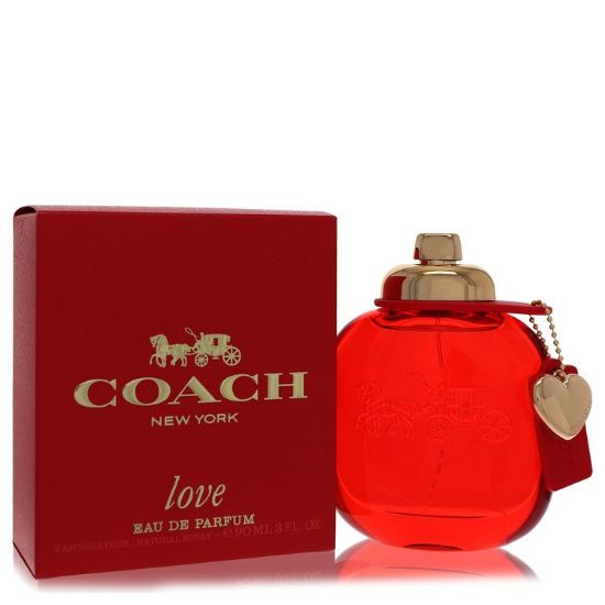 Coach Love by Coach Eau De Parfum Spray (red packaging) 3 oz for Women