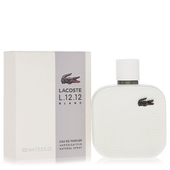 Lacoste Eau De Lacoste L.12.12 Blanc by Lacoste Eau De Parfum Spray 3.3 oz for Men