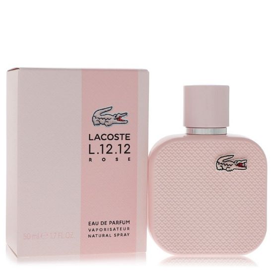 Lacoste Eau De Lacoste L.12.12 Rose by Lacoste Eau De Parfum Spray 1.7 oz for Women