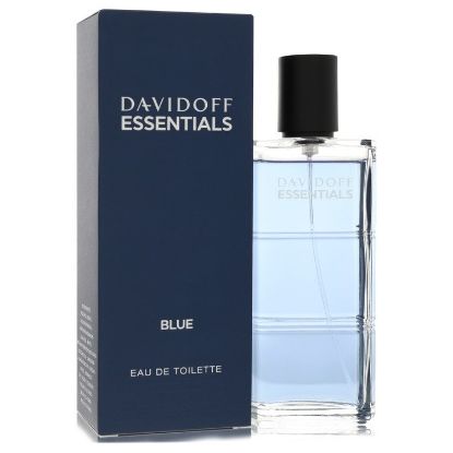 Davidoff Essentials Blue by Davidoff Eau De Toilette Spray 3.7 oz for Men