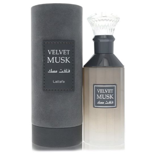 Lattafa Velvet Musk by Lattafa Eau De Parfum Spray (Unisex) 3.4 oz for Men