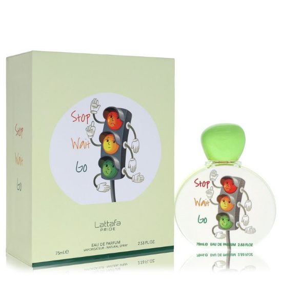 Lattafa Pride Stop Wait Go by Lattafa Eau De Parfum Spray (Unisex) 2.5 oz for Men
