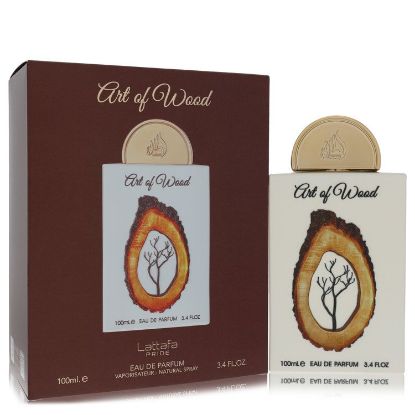 Lattafa Pride Art of Wood by Lattafa Eau De Parfum Spray (Unisex) 3.4 oz for Men