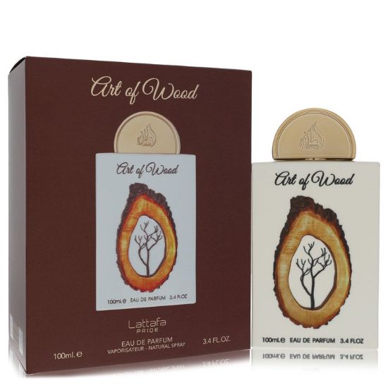 Lattafa Pride Art of Wood by Lattafa Eau De Parfum Spray (Unisex) 3.4 oz for Men