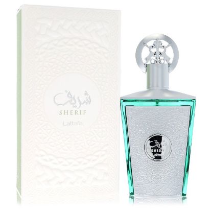 Lattafa Sherif by Lattafa Eau De Parfum Spray (Unisex) 3.4 oz for Men