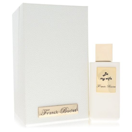 Franck Boclet Be My Wife by Franck Boclet Extrait De Parfum Spray (Unisex) 3.3 oz for Women