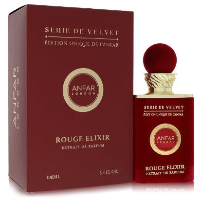 Anfar London Serie de Velvet Rouge Elixir by Anfar Extrait De Parfum Spray 3.3 oz for Women