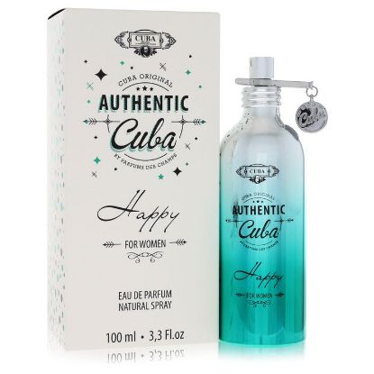 Cuba Authentic Happy by Fragluxe Eau De Parfum Spray 3.3 oz for Women