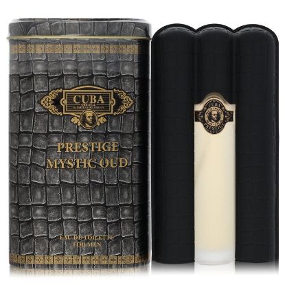 Cuba Prestige Mystic Oud by Fragluxe Eau De Toilette Spray 3.0 oz for Men