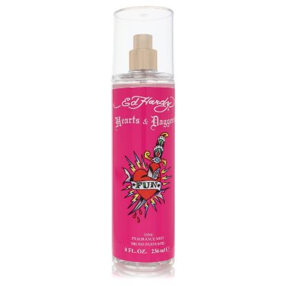 Ed Hardy Hearts & Daggers by Christian Audigier Body Mist 8.0 oz for Women
