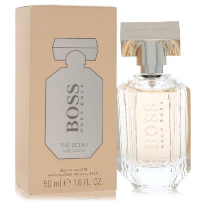 Boss The Scent Pure Accord by Hugo Boss Eau De Toilette Spray 1.6 oz for Women