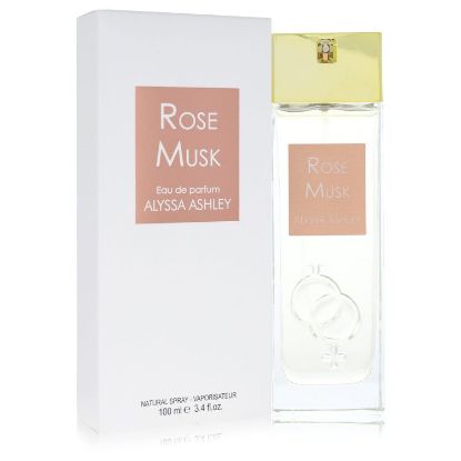 Alyssa Ashley Rose Musk by Alyssa Ashley Eau De Parfum Spray 3.4 oz for Women