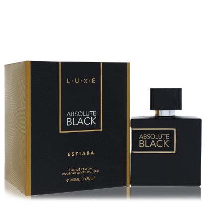 Luxe Estiara Absolute Black by Luxe Estiara Eau De Parfum Spray 3.4 oz for Men