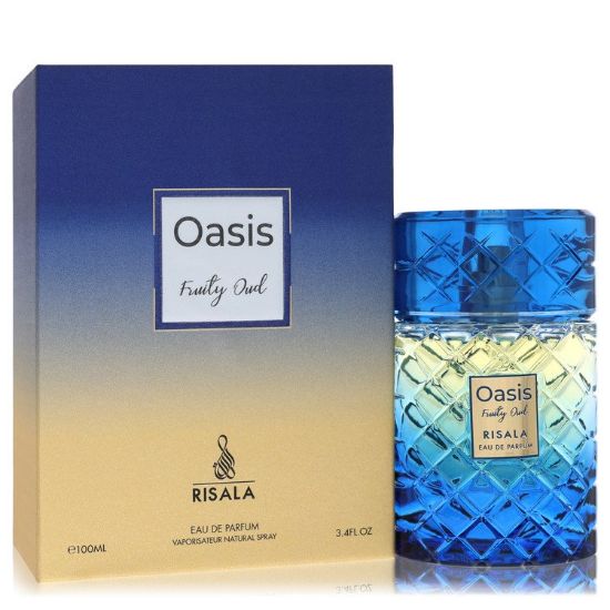 Risala Oasis Fruity Oud by Risala Eau De Parfum Spray 3.4 oz for Women