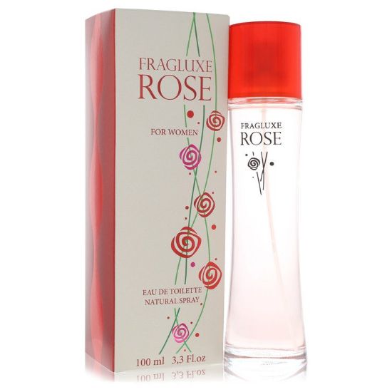 Fragluxe Rose by Fragluxe Eau De Toilette Spray 3.3 oz for Women