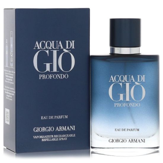 Acqua Di Gio Profondo by Giorgio Armani Eau De Parfum Spray 1.6 oz for Men