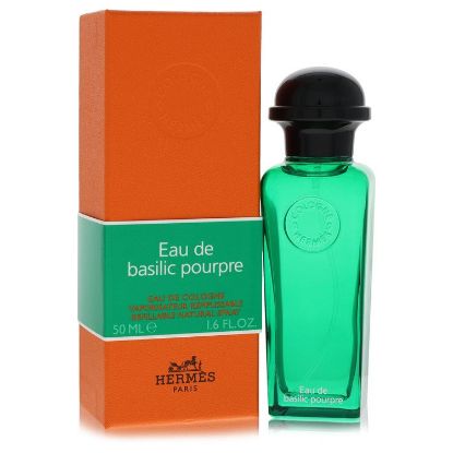 Eau De Basilic Pourpre by Hermes Eau De Cologne Refillable Spray (Unisex) 1.6 oz for Women