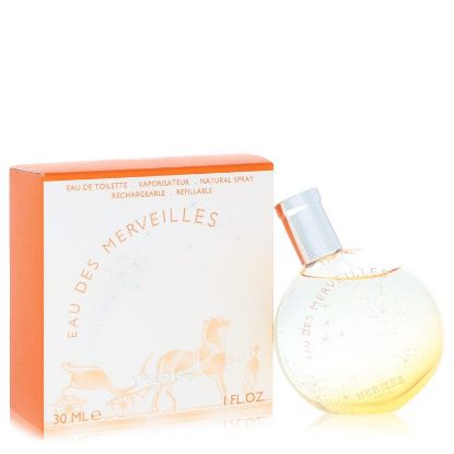Eau Des Merveilles by Hermes Eau De Toilette Refillable Spray 1 oz for Women