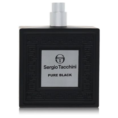 Sergio Tacchini Pure Black by Sergio Tacchini Eau De Toilette Spray (Tester) 3.4 oz for Men