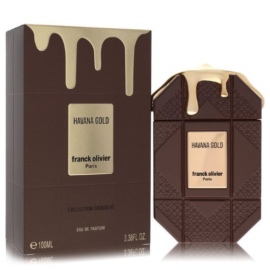 Franck Olivier Havana Gold by Franck Olivier Eau De Parfum Spray 3.38 oz for Men
