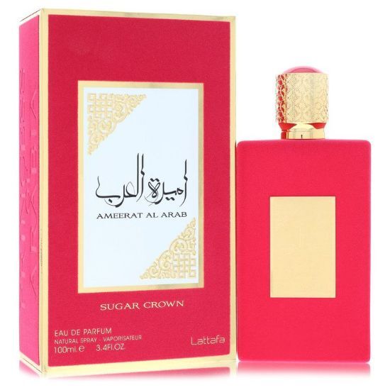 Lattafa Asdaaf Ameerat Al Arab Sugar Crown by Lattafa Eau De Parfum Spray 3.4 oz for Women